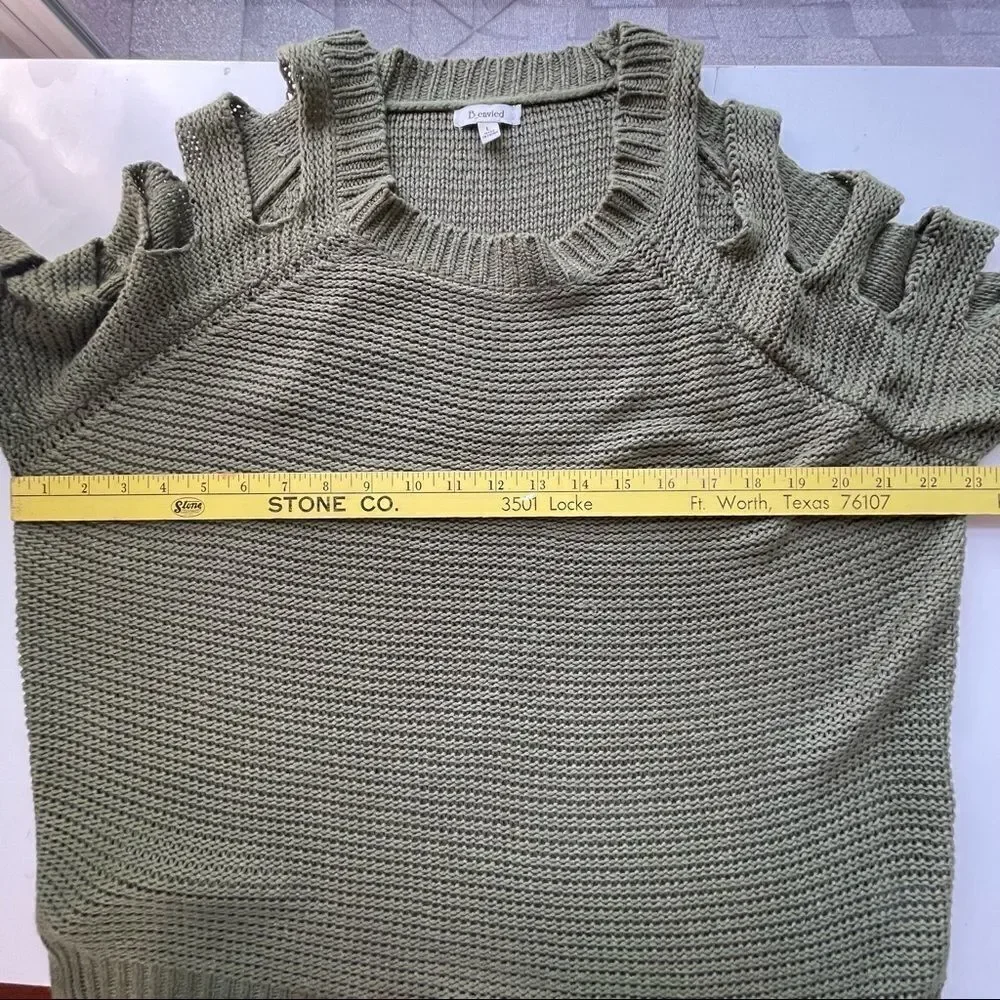 ‎B_Envied Keyhole Sleeved Sweater Tunic - Large - Picture 4 of 9